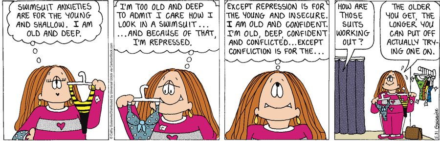 'I'm old and confident. . .'