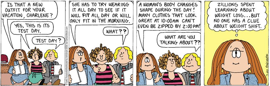 'zillions spent learning about weight loss... But no one has a clue about weight shift.'