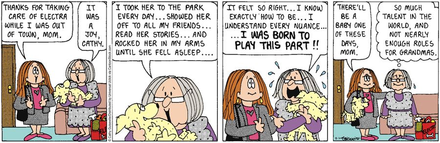 'So much talent in the world, and not nearly enough roles for grandmas.'