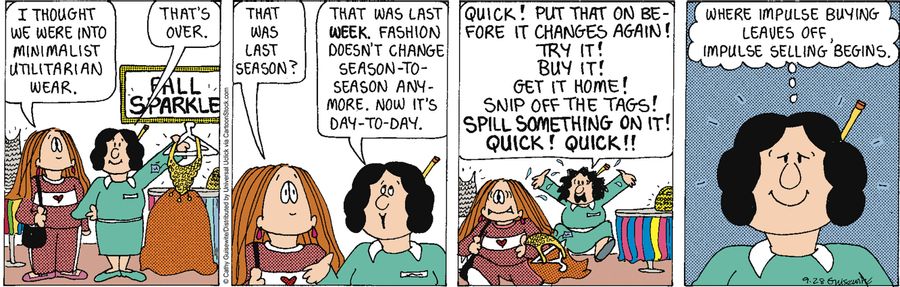 'Where impulsive buying leaves off, impulsive selling begins.'
