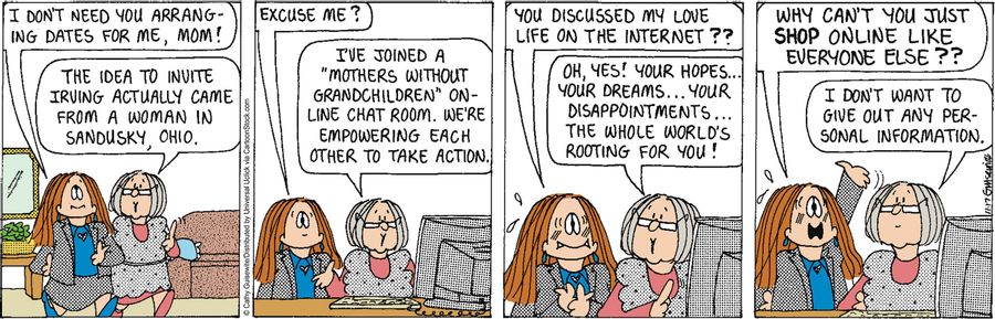 'I've joined a 'mothers without grandchildren' online chat room. We're empowering each other to take action.'