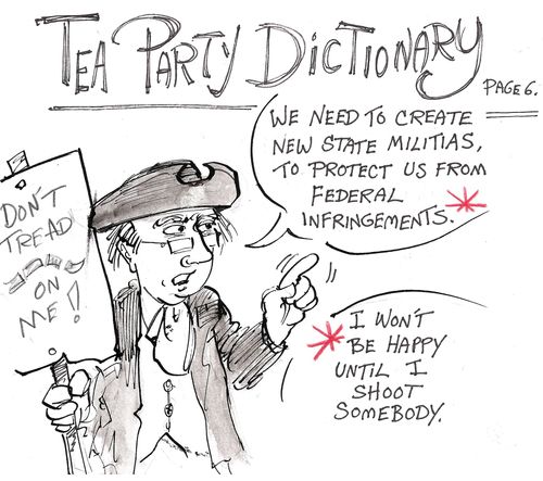 Tea Party Dictionary, Militias.