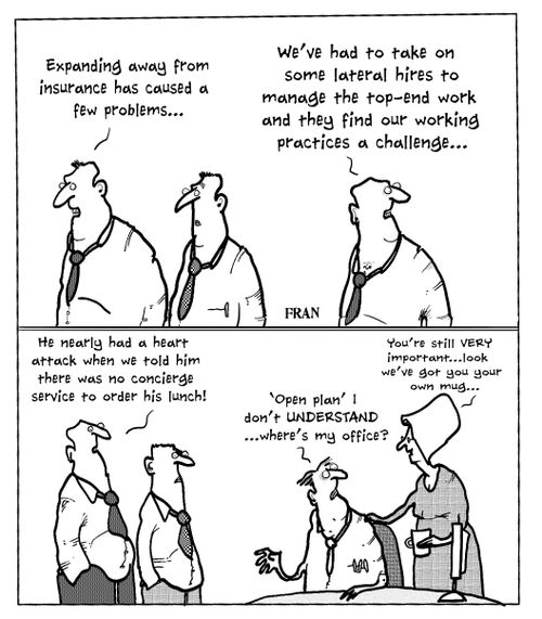 'Expanding away from insurance has caused a few problems...'