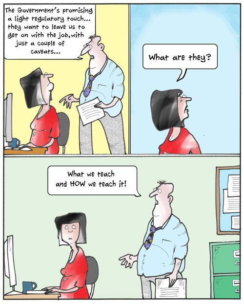 'What we teach and how we teach it!'
