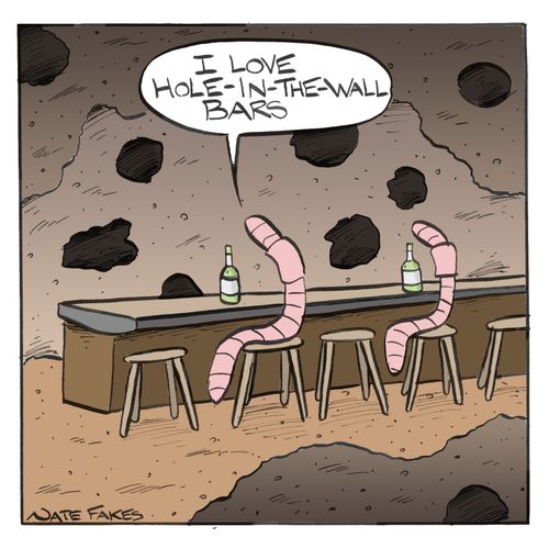 'I love hole-in-the-wall bars.'