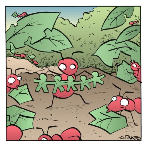 Ant Cut-out