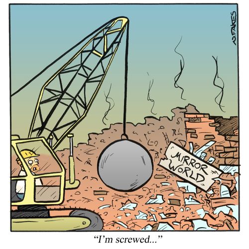 'I'm screwed...'