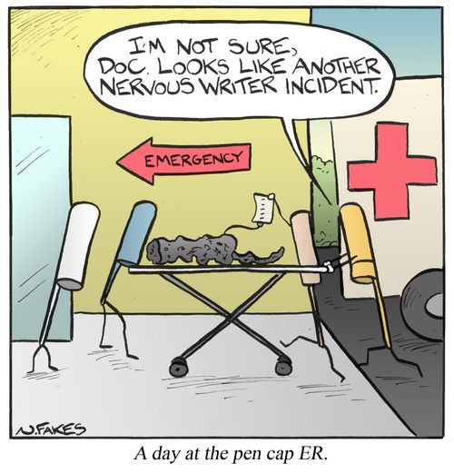A day at the pen cap ER.