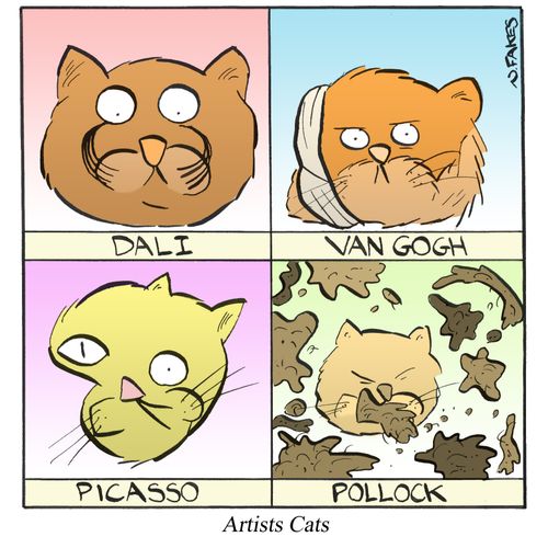 Artists Cats
