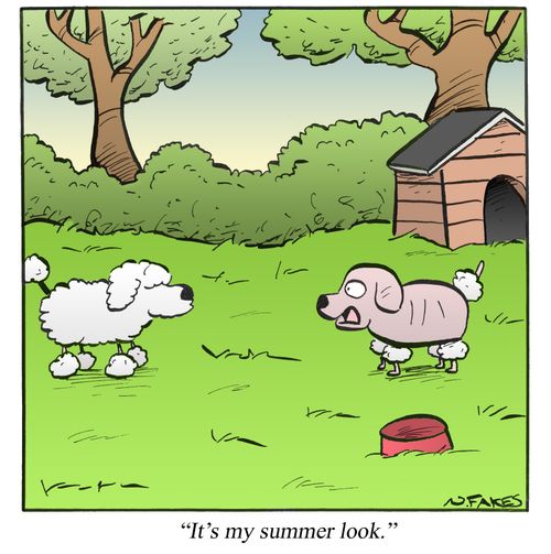 'It's my summer look.'