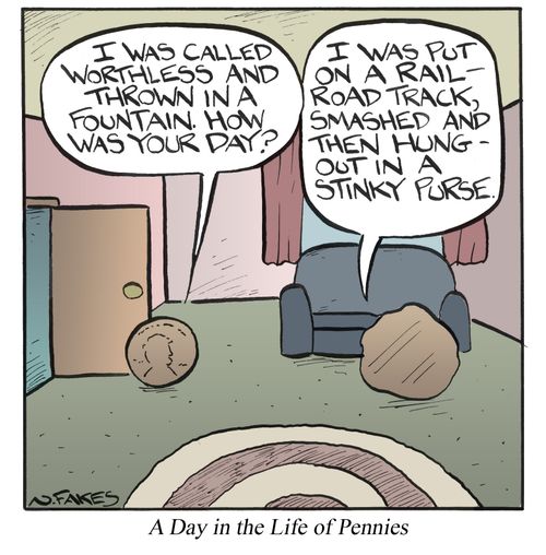 A Day in the Life of Pennies