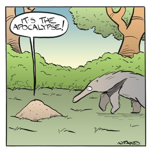 'It's the apocalypse!'