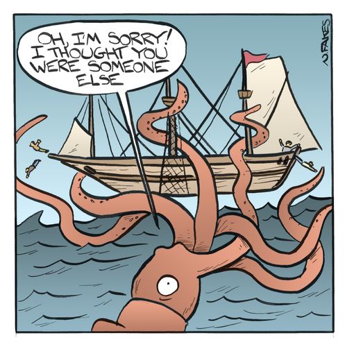 'Oh, I'm sorry! I thought you were somebody else.'