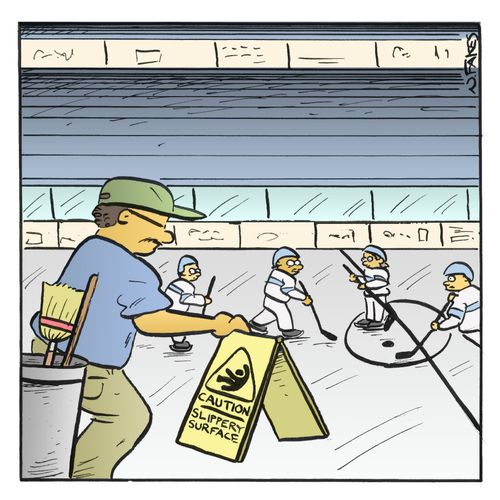 Slippery Hockey Game