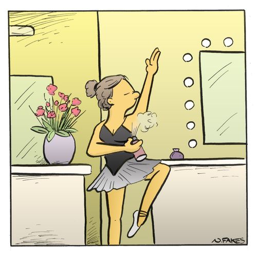 Ballerina Deodorant.