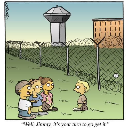 'Well, Jimmy, it's your turn to go get it.'