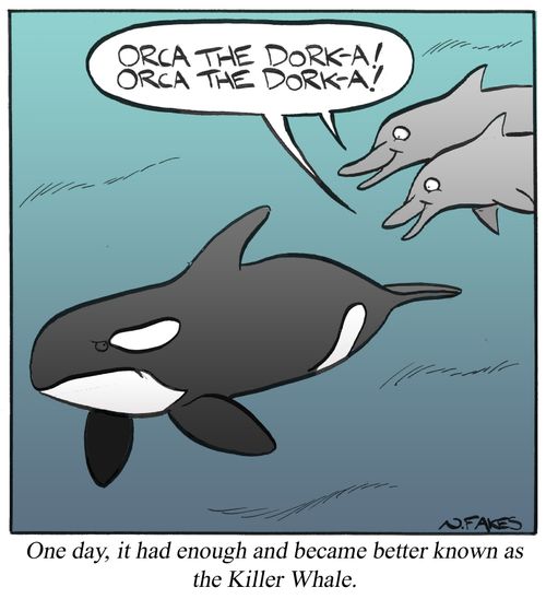 One day, it had enough and became better known as the Killer Whale.