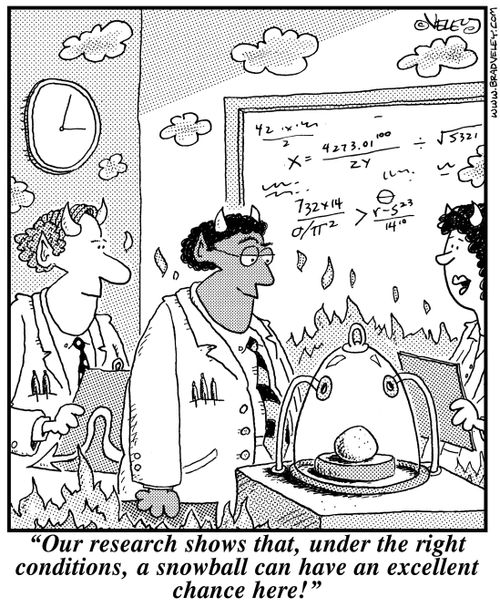 "Our research shows that, under the right conditions, a snowball can have an excellent chance here!"
