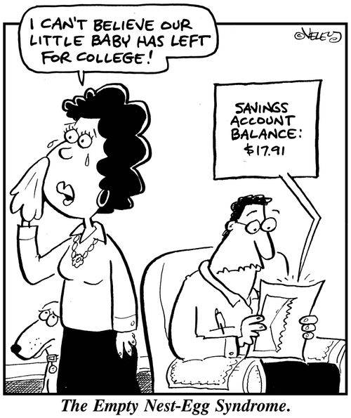 The Empty Nest-Egg Syndrome.