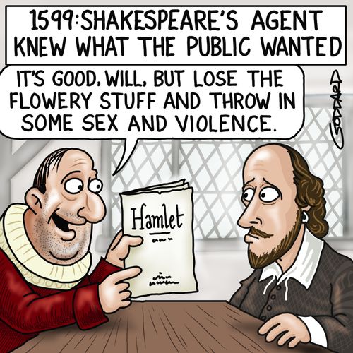 1599: Shakespeare's Agent knew what the public wanted
