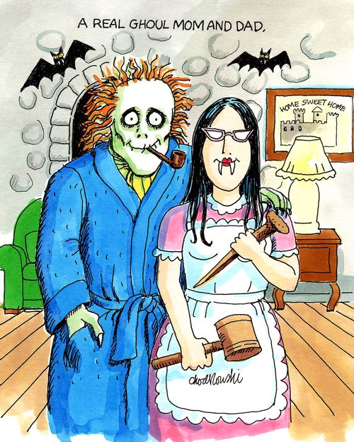 Real Ghoul Mom and Dad