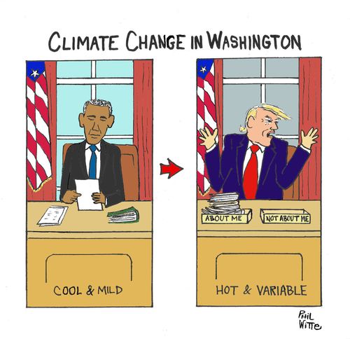 Climate change in Washington.