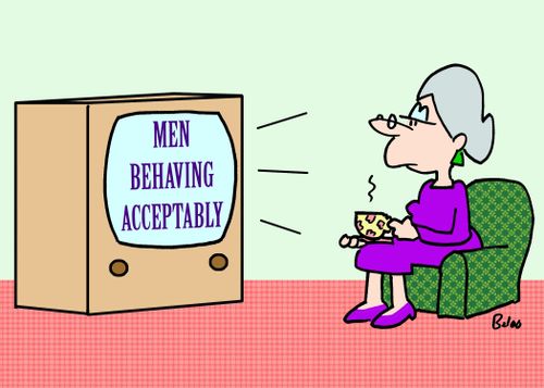 Men Behaving Acceptably.