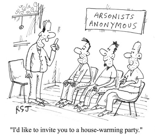 'I'd like to invite you to a house-warming party.'
