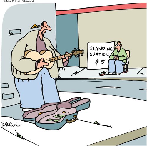 Standing ovation $5.