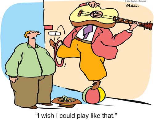 'I wish I could play like that,'