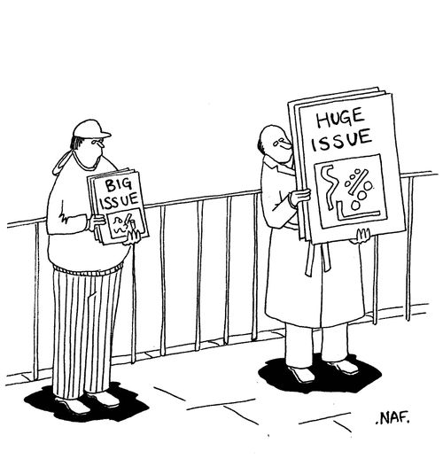 Big Issue/Huge Issue.