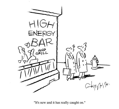 'It's new and it has really caught on!' (High Energy Bar and Grill).