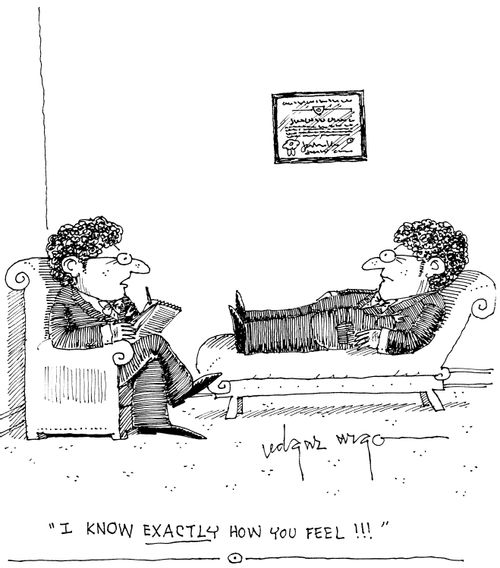 'I know exactly how you feel!'
