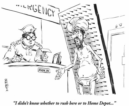 Indian on bed of nails: 'I didn't know whether to rush here or to Home Depot...'