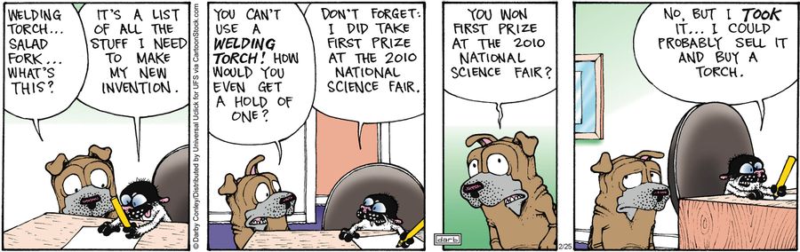 'You won first prize at the 2010 national science fair?'