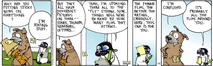 'I'm rating stuff.'