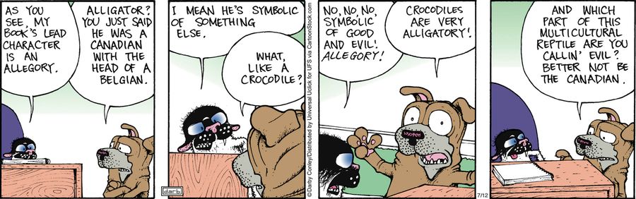 Bucky's allegory.