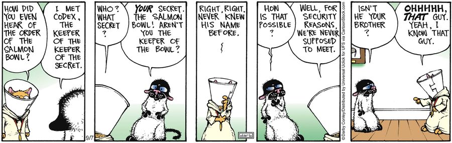 'Who? What secret?'
