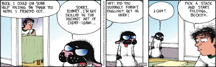 'Hey! Did you suddenly forget English? Get in here!'