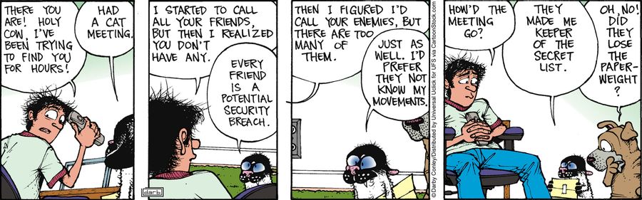 'Every friend is a potential security breach.'