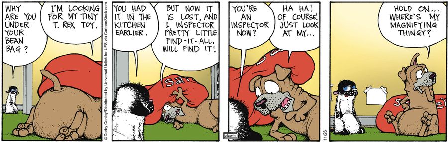 'You're an inspector now?'