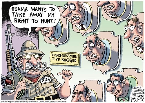 Congressmen I've bagged.