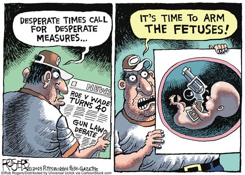'It's time to arm the fetuses!'