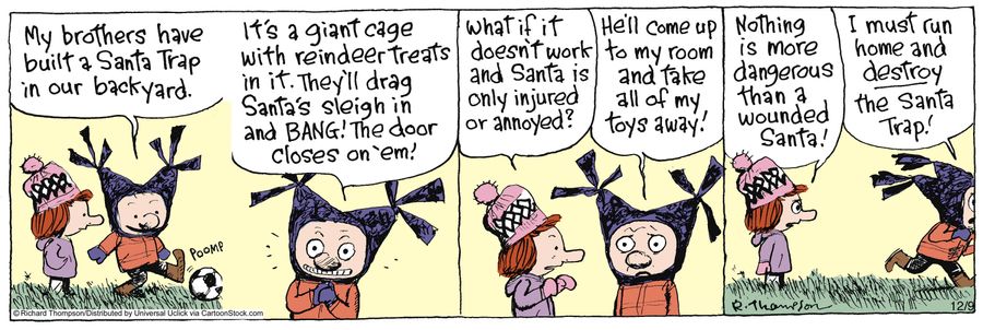 'Nothing is more dangerous than a  wounded santa!'