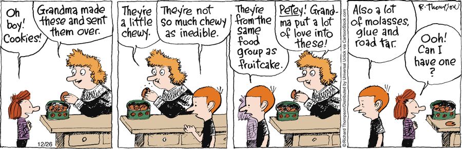 'They're not so much chewy as inedible.'