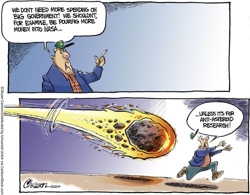 'We don't need more spending on big government!'