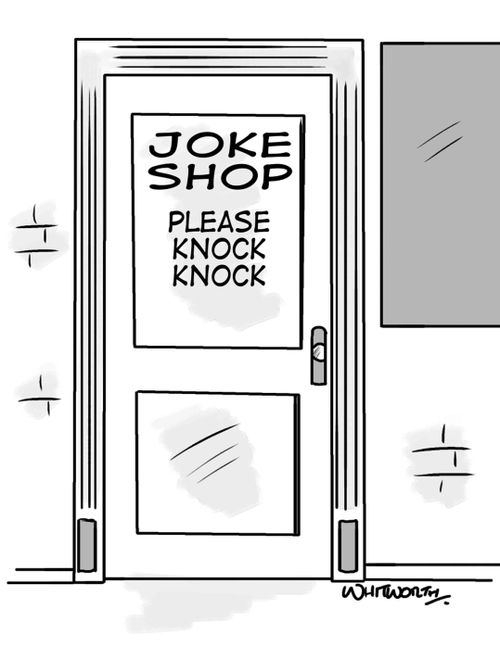 Joke Shop - Please Knock Knock.