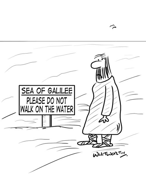 Sea of Galilee - Please Do Not Walk On The Water.