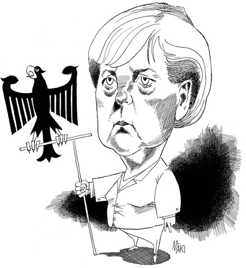 Angela Merkel.