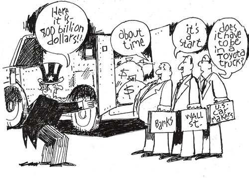 800 Billion Dollar Bailout.
